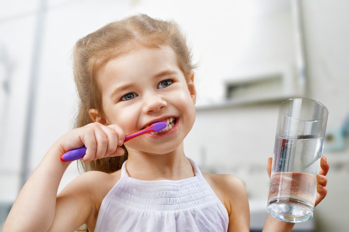 teeth brushing